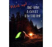 First Class Male Card - Camping Under The Stars