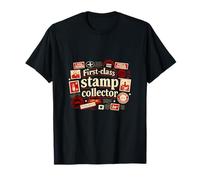 First-Class Stamp Collector Local Pride Badge T-Shirt