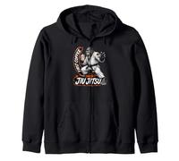 First Coffee Then Jiu Jitsu Coffee And BJJ Zip Hoodie