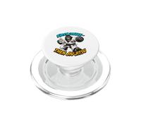 First Coffee Then Jiu Jitsu - Coffee BJJ gorilla PopSockets PopGrip for MagSafe