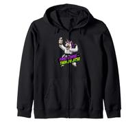First Coffee Then Jiu Jitsu - Unicorn Jiu Jitsu Zip Hoodie