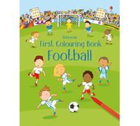 First Colouring Book Football