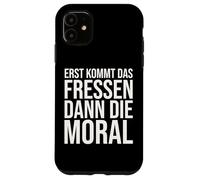 First Comes The Food Then The Moral Bertolt Brecht Case for iPhone 11