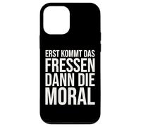 First Comes The Food Then The Moral Bertolt Brecht Case for iPhone 12 mini