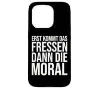 First Comes The Food Then The Moral Bertolt Brecht Case for iPhone 15 Pro