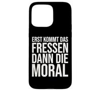 First Comes The Food Then The Moral Bertolt Brecht Case for iPhone 15 Pro Max