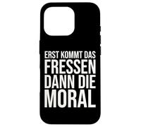 First Comes The Food Then The Moral Bertolt Brecht Case for iPhone 16 Pro