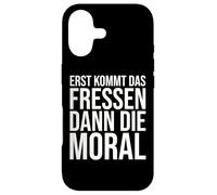 First Comes The Food Then The Moral Bertolt Brecht Case for iPhone 17