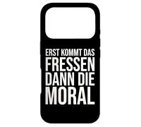 First Comes The Food Then The Moral Bertolt Brecht Case for iPhone 17 Pro