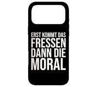 First Comes The Food Then The Moral Bertolt Brecht Case for iPhone 17 Pro Max