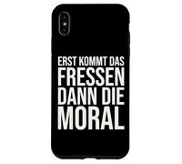 First Comes The Food Then The Moral Bertolt Brecht Case for iPhone XS Max