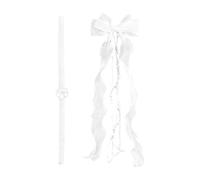 First Communion Hair Accessories Bow Pearl Headdress