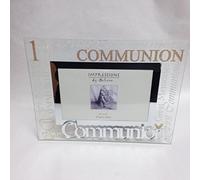 First Communion Mirrored Words Photo Frame Lovely Celebration Gift