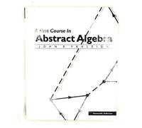 First Course in Abstract Algebra, A – Pearson Education
