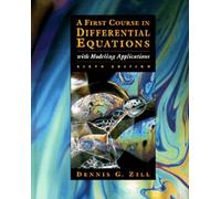 First Course in Differential Equations with Modeling Applications