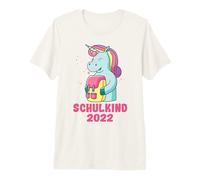 First Day at School 2022 Unicorn First Class Primary School Premium T-Shirt