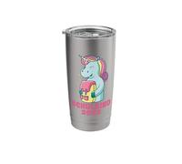First Day at School 2022 Unicorn First Class Primary School Stainless Steel Insulated Tumbler