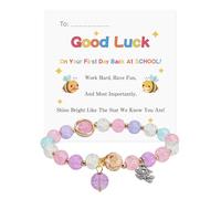 First Day At School Gifts Four Clover Bracelet Back To School Gifts For Students Starting School Gift Daughter Gift From Mum Goddaughter Present Starting Secondary School Present From Mum, Dad