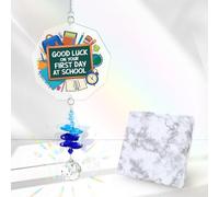 First Day at School Gifts,Gifts for Students Going to University,Good Luck Gifts for Students,Back to School Gifts,1st Day at School Gifts,Starting Secondary School Gifts,Acrylic Crystal Suncatcher