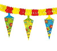 First Day At School With School Bag Garland 4 m