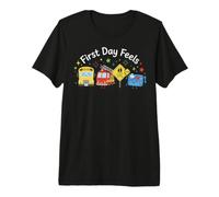 First Day Feels Cute Elementary Student School Day Premium T-Shirt