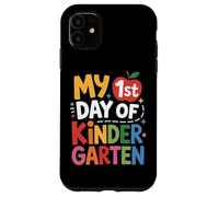 First Day My 1st Day Of Kindergarten Kids Class Case for iPhone 11