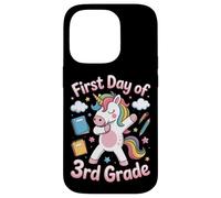 First Day Of 3rd Grade Unicorn Girl School Squad Case for iPhone 14 Pro