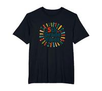First Day of Fifth Grade 5th Grade Vibes School Gift T-Shirt, Men's Big and Tall, Black, 3X Tall