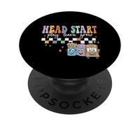 First Day of Head Start Teacher Appreciation Back To School PopSockets Adhesive PopGrip
