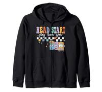 First Day of Head Start Teacher Appreciation Back To School Zip Hoodie