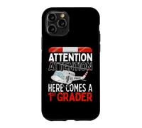 First Day Of School 1st Grade Police Helicopter - ATTENTION Case for iPhone 11 Pro