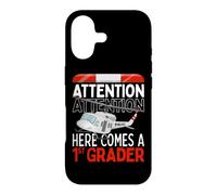 First Day Of School 1st Grade Police Helicopter - ATTENTION Case for iPhone 17