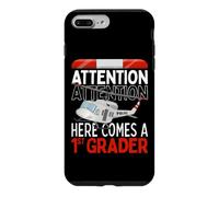 First Day Of School 1st Grade Police Helicopter - ATTENTION Case for iPhone 7 Plus/8 Plus