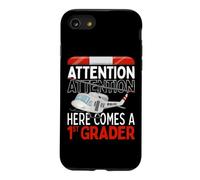 First Day Of School 1st Grade Police Helicopter - ATTENTION Case for iPhone SE (2020) / 7/8