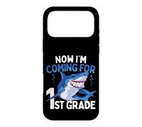 First Day Of School 2026 Shark Now I'm Coming For 1st Grade Case for iPhone 17 Pro Max