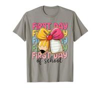 First Day of School Bow Pencil Design for Students & Teacher T-Shirt