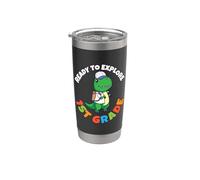 First Day of School Day Ready to Explore 1st Grade Trex Stainless Steel Insulated Tumbler