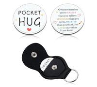 First Day of School Gifts for Teen Girls, Back to School Supplies Gifts for Students, Pocket Hug Token, Inspirational Birthday Gift for Daughter Son, Anxiety Relief Items Breast Cancer Gift for Women