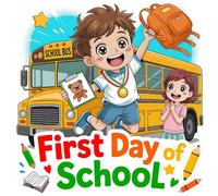 First Day of School Hello Kindergarten: A Heartwarming Back to School Storybook for Kids | Kindergarten Kids Story Book About Making Friends, Classroom Routines, and Starting School