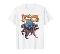 First Day of School - Jimothy Cute Viral Racoon Value Graphic T-Shirt