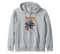 First Day Of School - Jimothy Cute Viral Racoon Zip Hoodie