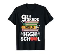 first day of school students boys 9th Grade Back To School T-Shirt