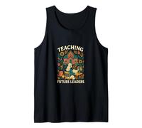 First Day Of School Teaching Future Leaders Cute Women's Tank Top