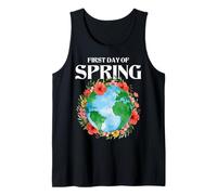 First Day of Spring Happy Easter Ostara Tank Top