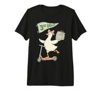 First Day of Third Grade Duck Scooter Design for. Premium T-Shirt
