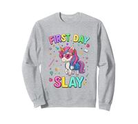 First Day Slay for Your Funny First Day Back to School Sweatshirt