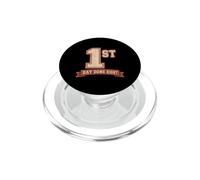 First Day Success Vintage Collegiate Style PopSockets PopGrip for MagSafe