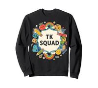 First Day TK TK Squad Fun Womens TK Teacher Early Learning Sweatshirt