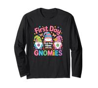 First Day Vibes with My Gnomies Back to School Long Sleeve T-Shirt