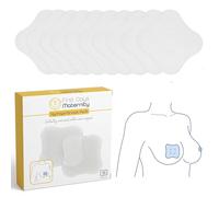 First Days Maternity Hydrogel Breast Pads - Instant Cooling Relief for Cracked Sore Nipples - Nursing Pads with Soft Fabric Backing, Lasts up to 24hrs - Great Breastfeeding Essentials (Pack of 10)